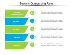 Security outsourcing risks ppt powerpoint presentation layouts portrait cpb