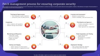Security Patch Management Process Powerpoint Ppt Template Bundles Slides Idea