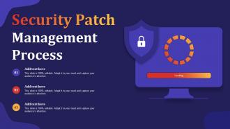 Security Patch Management Process Ppt Powerpoint Presentation File Gallery