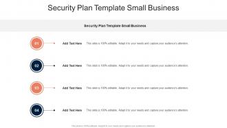 Security Plan Template Small Business In Powerpoint And Google Slides Cpb