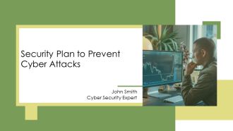 Security Plan To Prevent Cyber Attacks PPT Example AT