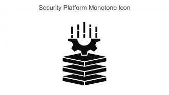 Security Platform Monotone Icon In Powerpoint Pptx Png And Editable Eps Format