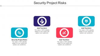 Security Project Risks Ppt Powerpoint Presentation Gallery Deck Cpb