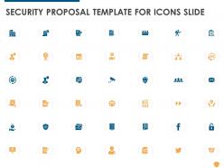 Security proposal template for icons slide ppt powerpoint presentation portfolio show