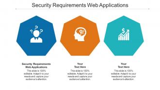 Security requirements web applications ppt powerpoint presentation inspiration tips cpb