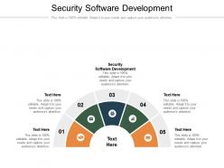 Security software development ppt powerpoint presentation icon design inspiration cpb