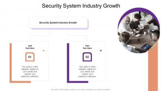 Security System Industry Growth In Powerpoint And Google Slides Cpb