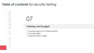 Security Testing Powerpoint Presentation Slides Adaptable Editable
