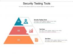 Security testing tools ppt powerpoint presentation microsoft cpb