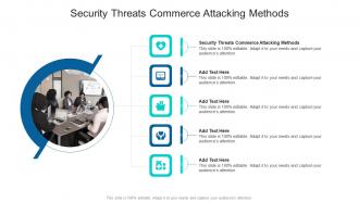 Security Threats Commerce Attacking Methods In Powerpoint And Google Slides Cpb