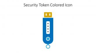 Security Token Colored Icon In Powerpoint Pptx Png And Editable Eps Format
