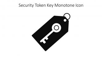 Security Token Key Monotone Icon In Powerpoint Pptx Png And Editable Eps Format
