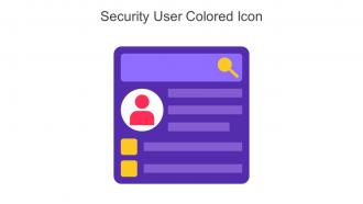 Security User Colored Icon In Powerpoint Pptx Png And Editable Eps Format
