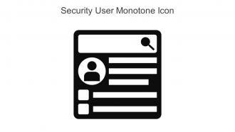 Security User Monotone Icon In Powerpoint Pptx Png And Editable Eps Format