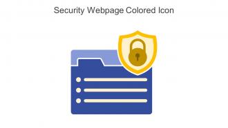 Security Webpage Colored Icon In Powerpoint Pptx Png And Editable Eps Format