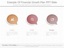 See example of financial growth plan ppt slide
