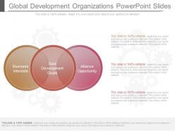 See global development organizations powerpoint slides