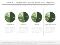 See guide to diversification sample powerpoint templates