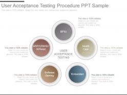 See user acceptance testing procedure ppt sample