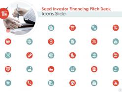 Seed investor financing pitch deck ppt template