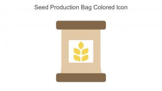 Seed Production Bag Colored Icon In Powerpoint Pptx Png And Editable Eps Format