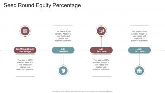 Seed Round Equity Percentage In Powerpoint And Google Slides Cpb