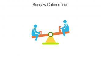 Seesaw Colored Icon In Powerpoint Pptx Png And Editable Eps Format