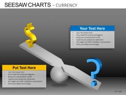 Seesaw currency powerpoint presentation slides db