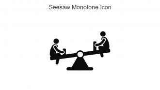 Seesaw Monotone Icon In Powerpoint Pptx Png And Editable Eps Format