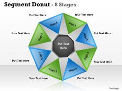 Segment circular donut 8 stages 7