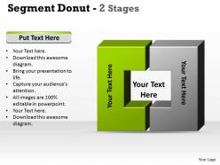 7681313 style division donut 2 piece powerpoint template diagram graphic slide