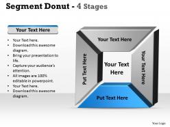 18277903 style division donut 4 piece powerpoint template diagram graphic slide