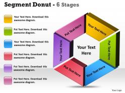 Segment donut 6 stages circular 7