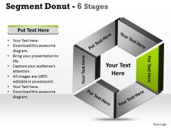 62166460 style division donut 6 piece powerpoint template diagram graphic slide