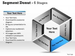 Segment donut 6 stages circular 7