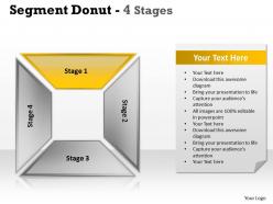65332709 style division donut 4 piece powerpoint template diagram graphic slide