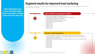 Segment Emails For Improved Lead Nurturing Effective Methods For Managing Consumer