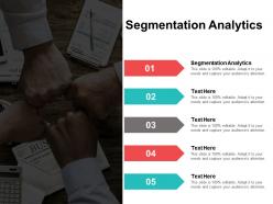 Segmentation analytics ppt powerpoint presentation gallery graphics cpb