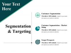 Segmentation and targeting ppt presentation examples