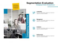 Segmentation evaluation leadership ppt powerpoint presentation file graphics