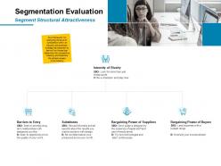 Segmentation evaluation management ppt powerpoint presentation styles model