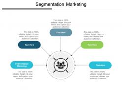 Segmentation marketing ppt powerpoint presentation layouts template cpb