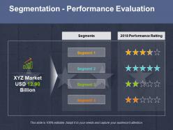 Segmentation performance evaluation ppt file summary