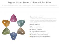 Segmentation Research Powerpoint Slides
