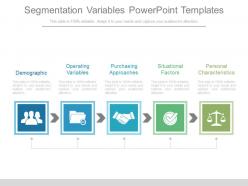 Segmentation Variables Powerpoint Templates