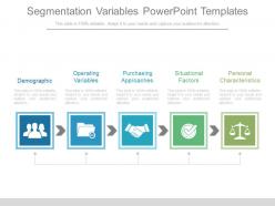 Segmentation variables powerpoint templates