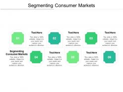 Segmenting consumer markets ppt powerpoint presentation model backgrounds cpb