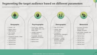 Segmenting The Target Audience Based On Different B2B Marketing Strategies For Service MKT SS V