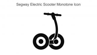 Segway Electric Scooter Monotone Icon In Powerpoint Pptx Png And Editable Eps Format
