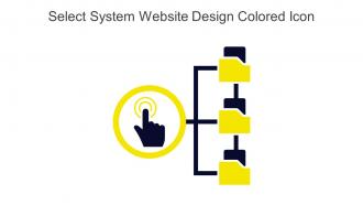 Select System Website Design Colored Icon In Powerpoint Pptx Png And Editable Eps Format